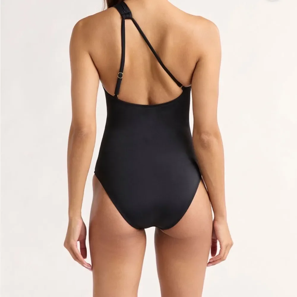 Sofia Vergara Women’s Black One Shoulder Swimsuit, Size XL, NWOT - Picture 2 of 7
